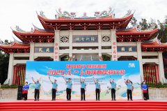 700余名骑手追风莆田湄洲岛 海峡两岸骑行游活动